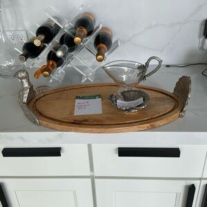 Arthur court gravy boat, non AC turkey tray and bowl